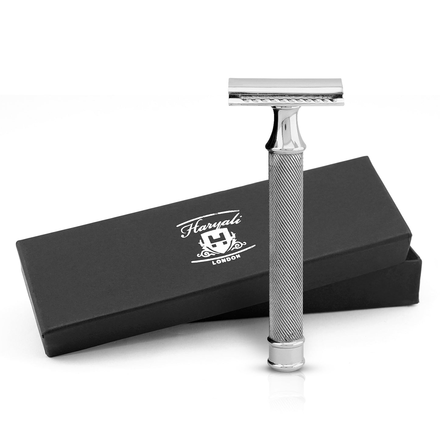 Double Edge Razor Stainless Steel Lines - HARYALI LONDON