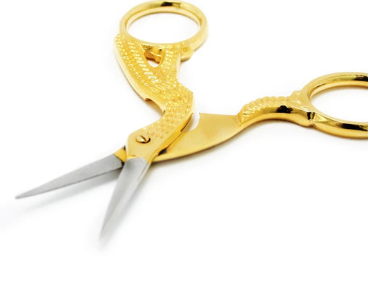 Stork Embroidery Scissors Bird Style Fancy Nail Tool - HARYALI LONDON
