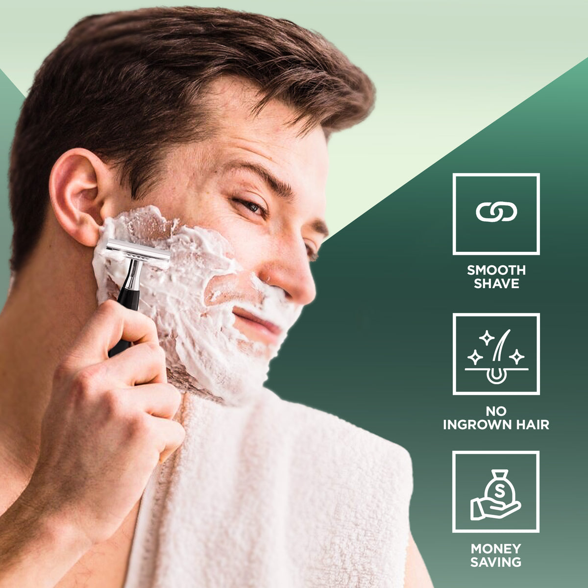 Haryali's Tandoori Safety Razor - Black - HARYALI LONDON