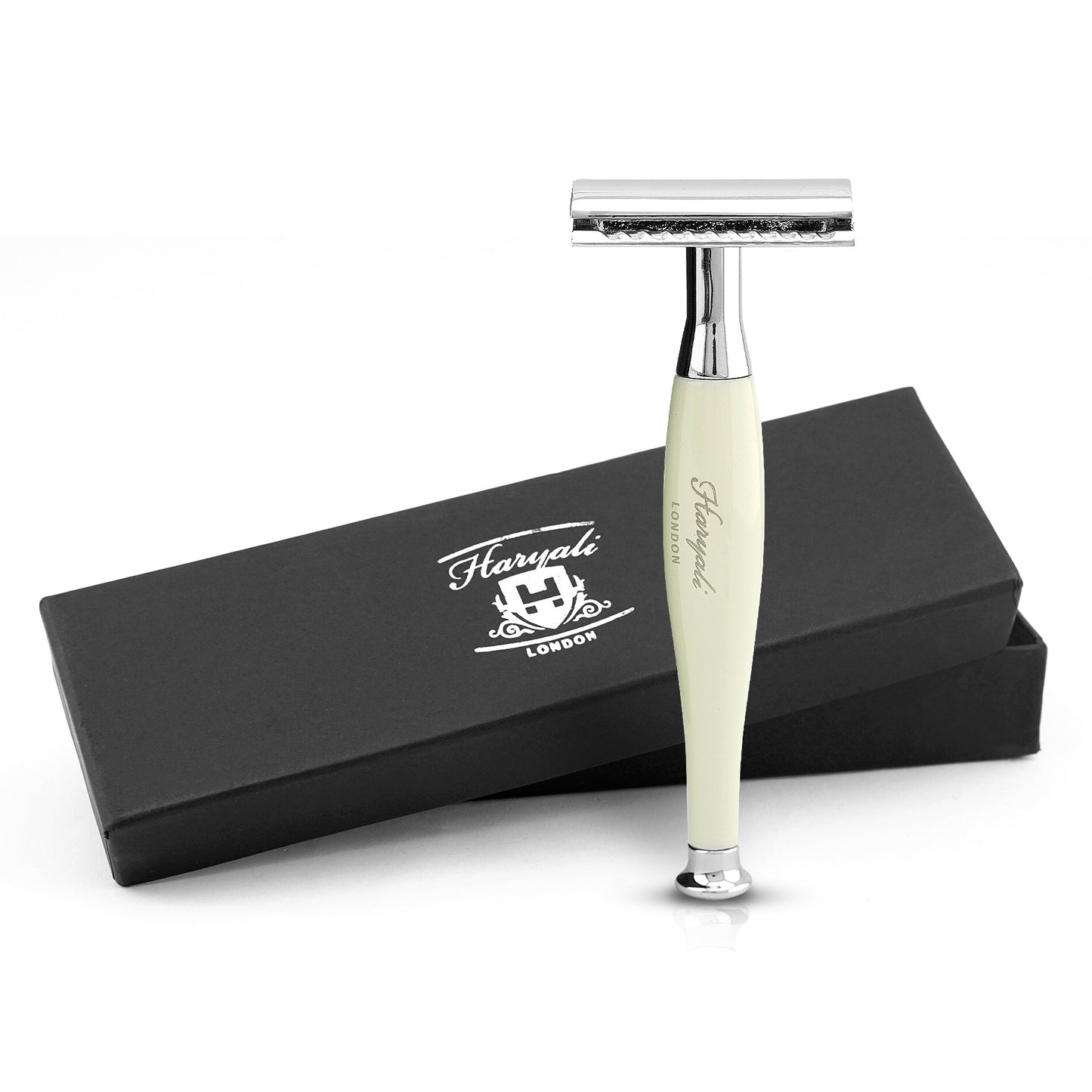 Haryali's Tandoori Safety Razor - Ivory Color - HARYALI LONDON