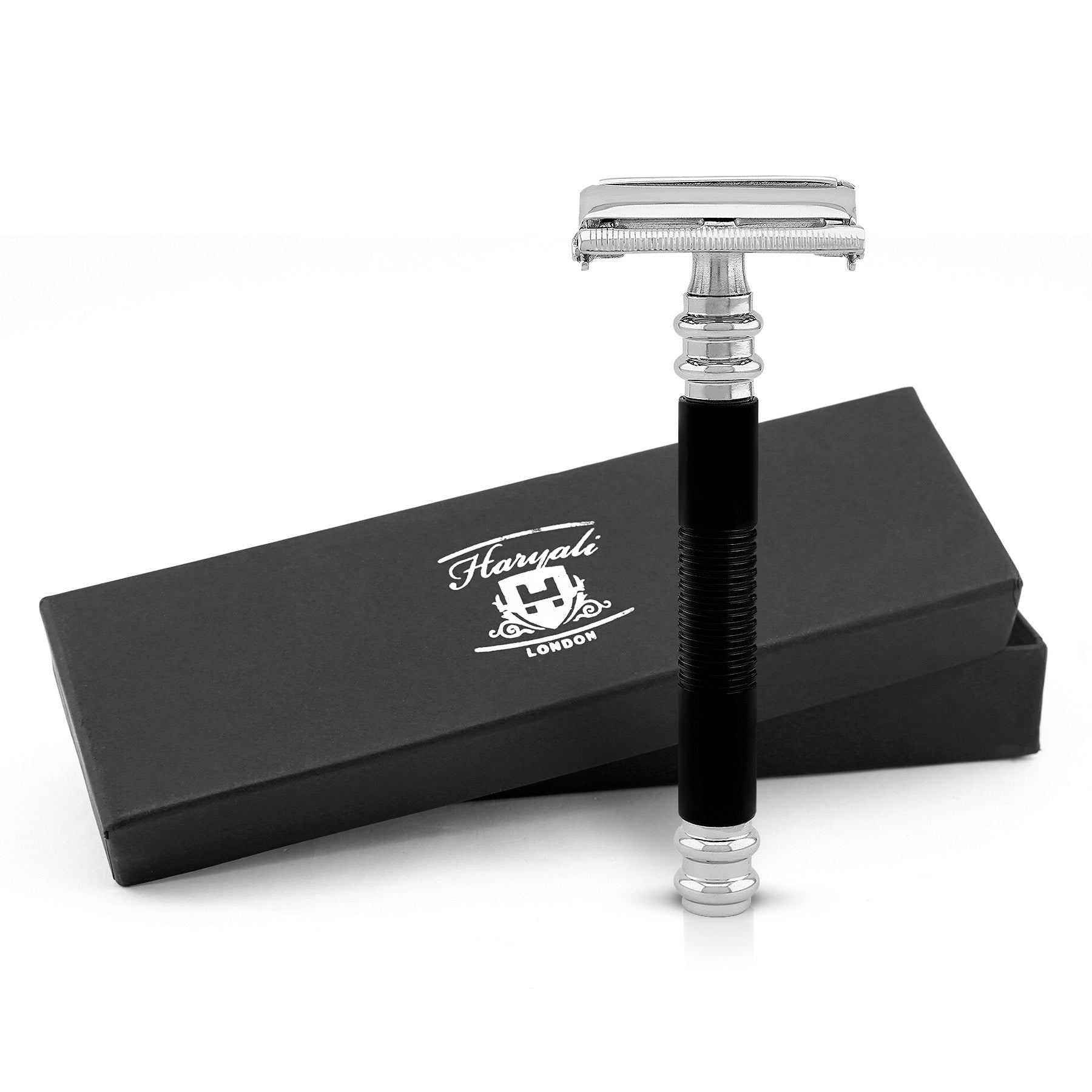 Butterfly Safety Razor Black - HARYALI LONDON