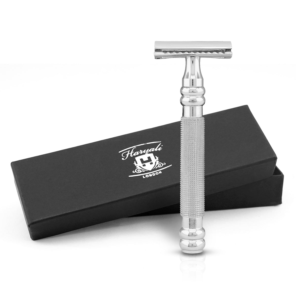 Double Edge Razor Stainless Steel Perfect Grip - HARYALI LONDON