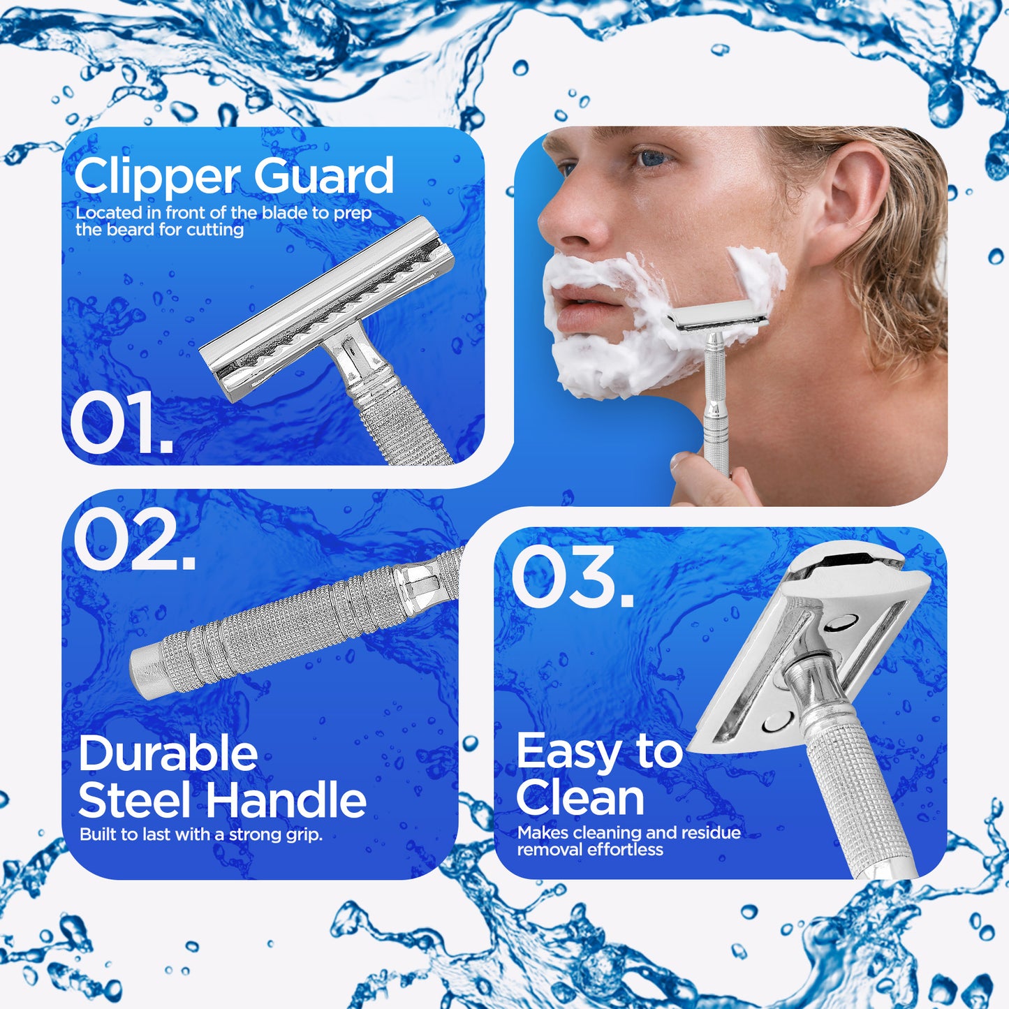Travel Double Edge Safety Razor - HARYALI LONDON