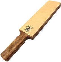 Load image into Gallery viewer, Extra Wide Leather Stick 2 Sided Strop for Sharping - HARYALI LONDON