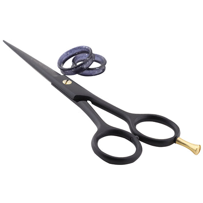 Haryali Black 6.5" Hairdressing Barber Scissors for Men