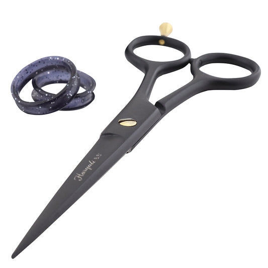 Haryali Black 6.5" Hairdressing Barber Scissors for Men