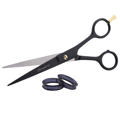 Haryali Black 6.5" Hairdressing Barber Scissors for Men