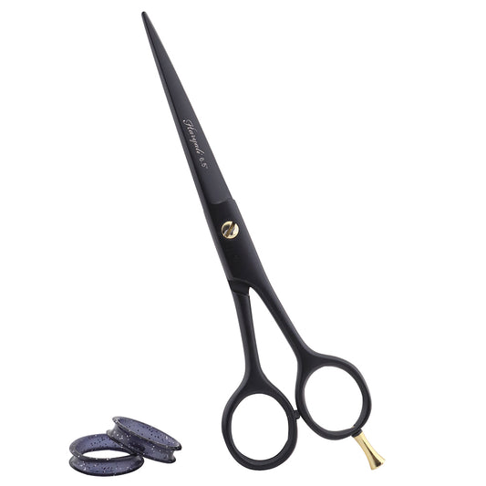 Haryali Black 6.5" Hairdressing Barber Scissors for Men