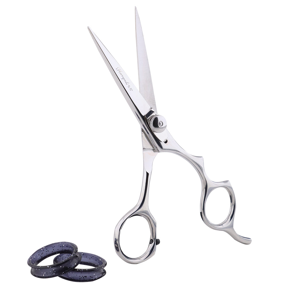 Stainless Steel 6.5" Barber Shears Scissors for Men Women