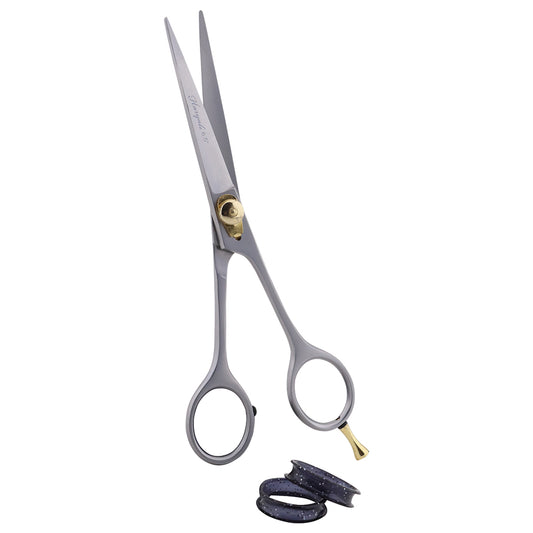 Stainless Steel 6.5" Hair Scissors Barber with Adjustable Screw