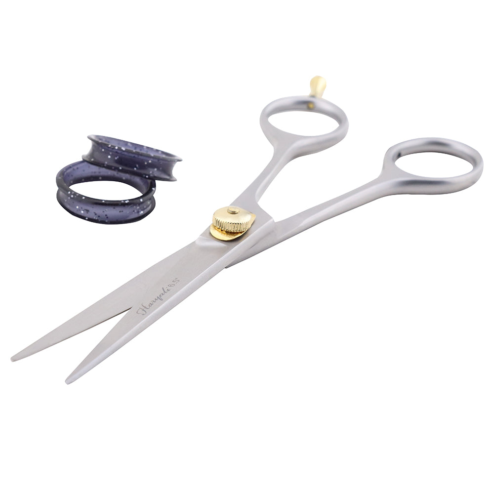 Stainless Steel 6.5" Hair Scissors Barber with Adjustable Screw