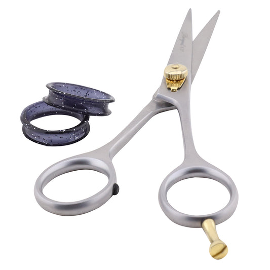 Stainless Steel 6.5" Hair Scissors Barber with Adjustable Screw
