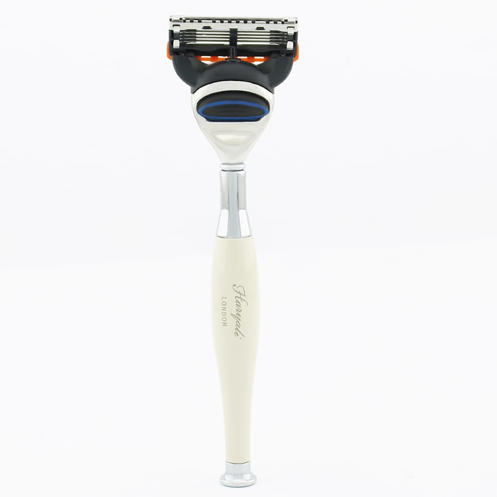 Haryali's Tandoori 5 Edge Shaving Razor Ivory Color - HARYALI LONDON