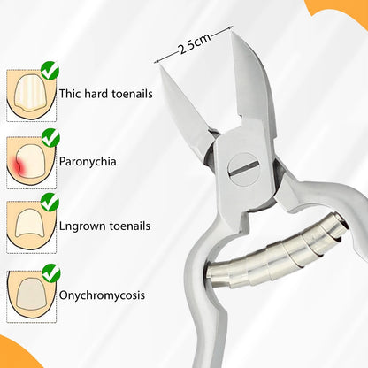 Premium Nail Nipper Toenail Clipper Salon Quality Tool - HARYALI LONDON