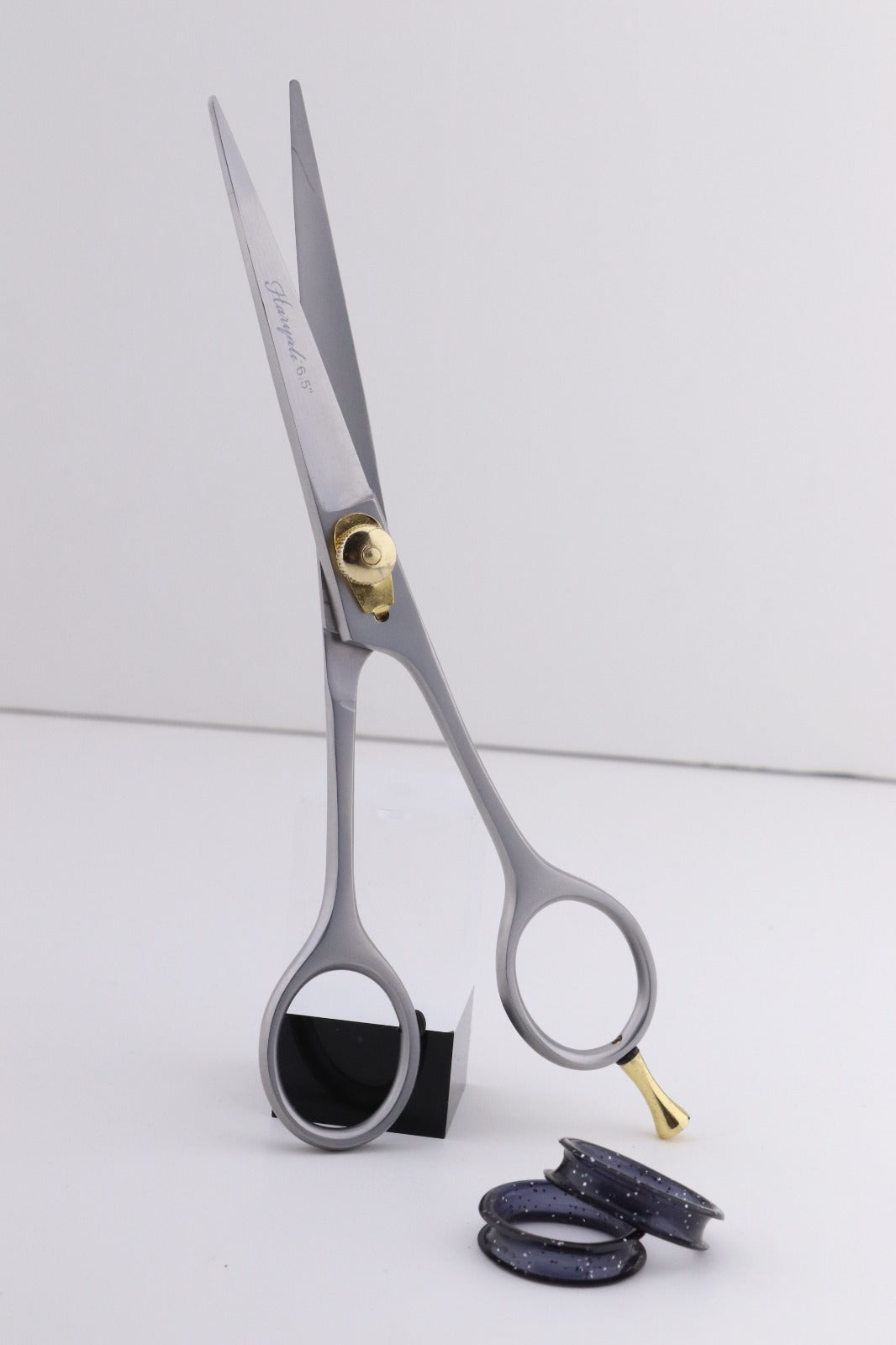 Stainless Steel 6.5" Hair Scissors Barber with Adjustable Screw