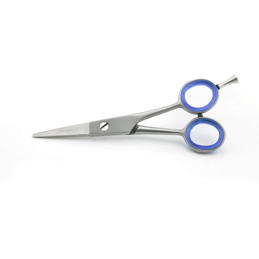 5-Inches Hair Cutting Scissor Professional Barber Razor Edge With Leather Pouch - HARYALI LONDON