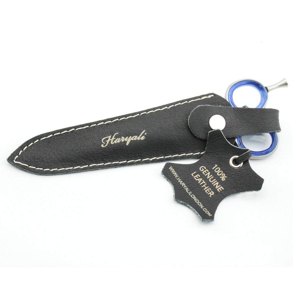 5-Inches Hair Cutting Scissor Professional Barber Razor Edge With Leather Pouch - HARYALI LONDON