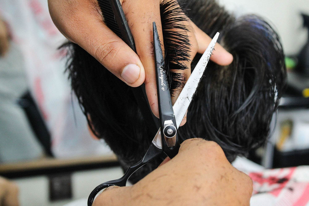 Haryali Hairdresser 6.0" Barber Scissors Hair Cutting Salon Shears - HARYALI LONDON