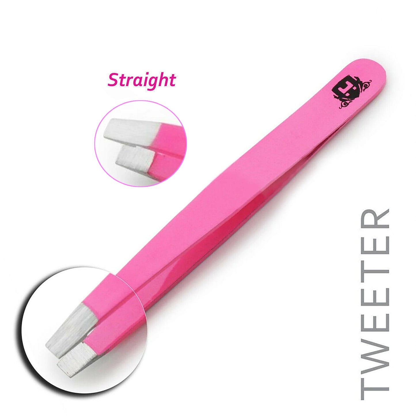 Haryali London Pink Eyebrows Tweezers - HARYALI LONDON
