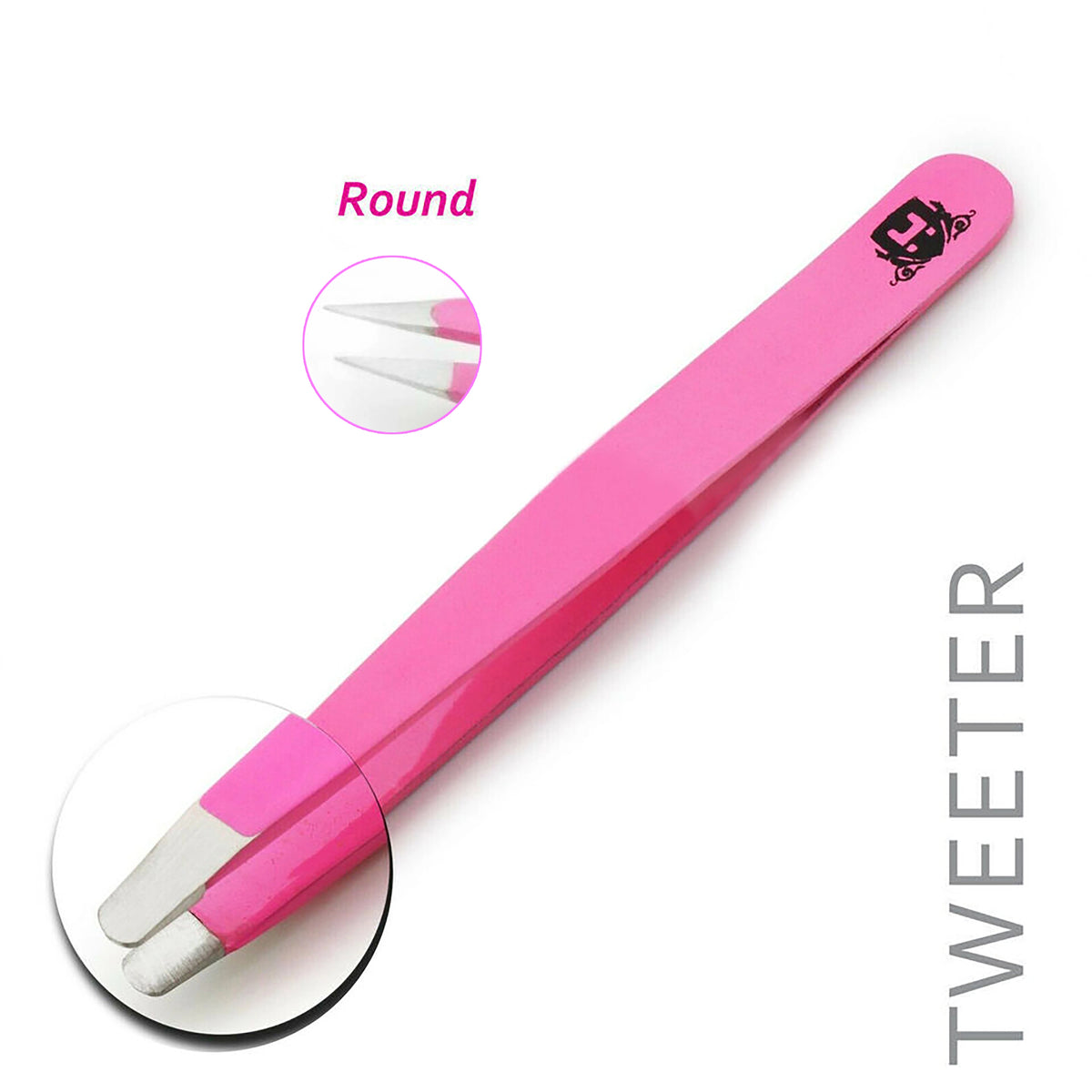 Haryali London Pink Eyebrows Tweezers - HARYALI LONDON