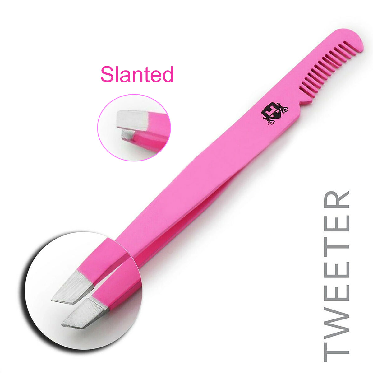 Haryali London Pink Eyebrows Tweezers - HARYALI LONDON