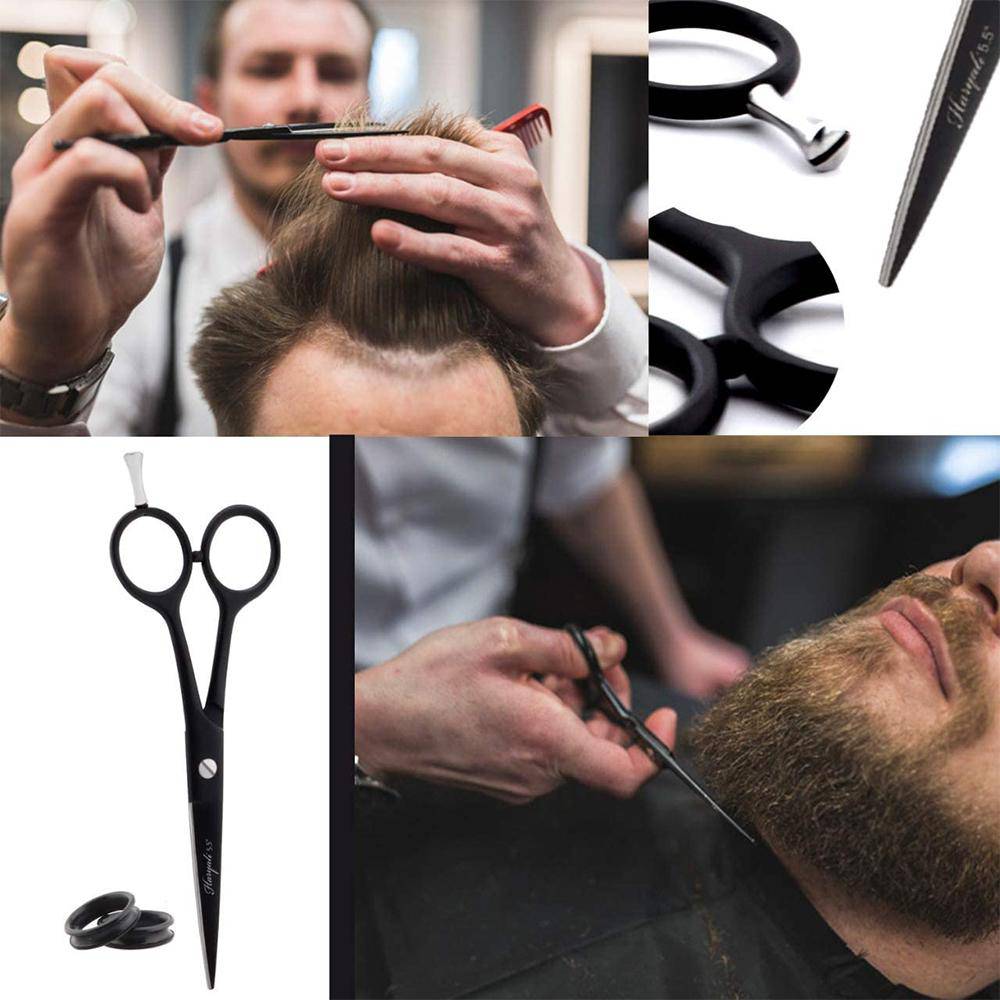 5.5” Hair Cutting Shears with Razor Sharp Edges for Men Women - HARYALI LONDON