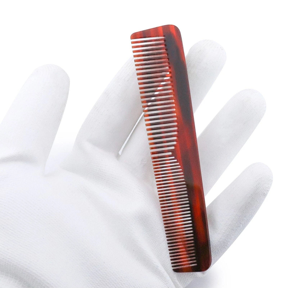 Tortoise Shell Hair Styling Antistatic Barber Comb - HARYALI LONDON