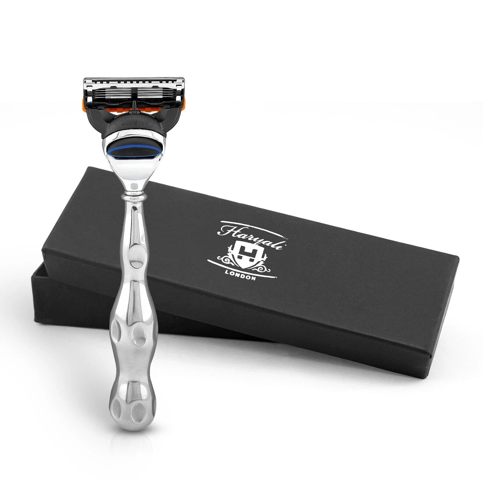 5 Blade Razor Stainless Steel Vase Shape