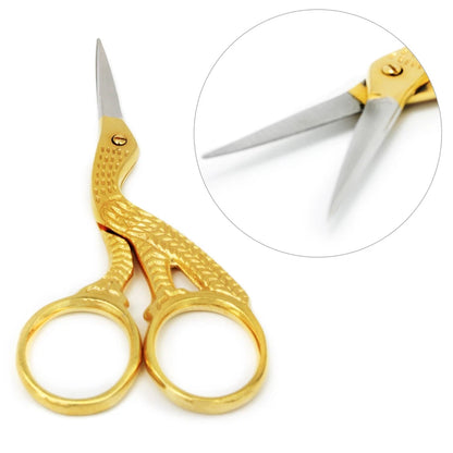 Stork Embroidery Scissors Bird Style Fancy Nail Tool - HARYALI LONDON