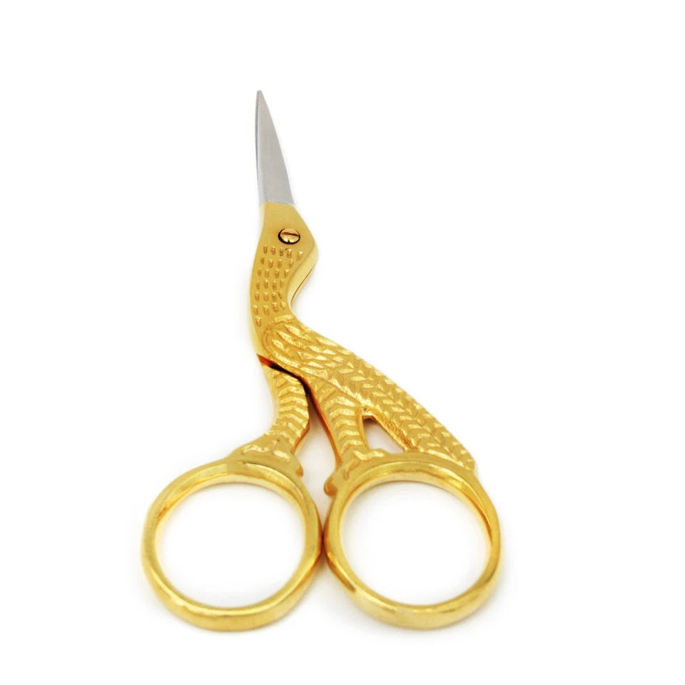Stork Embroidery Scissors Bird Style Fancy Nail Tool - HARYALI LONDON